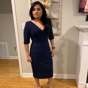 NWT Pacific Blue Black Halo Dress